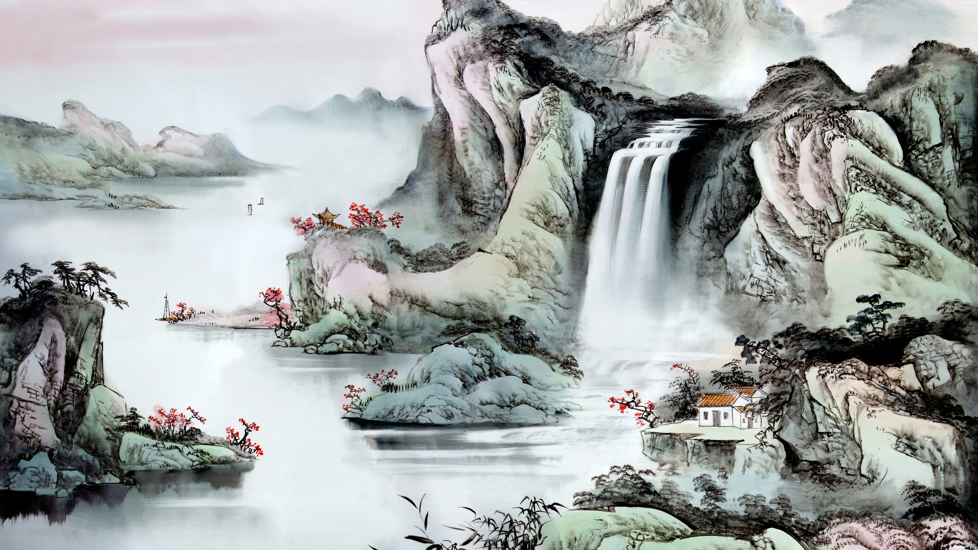 Mobile background image of the blog